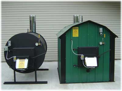 Photo of our Outdoor Wood Furnace